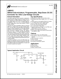 LM2637MX Datasheet