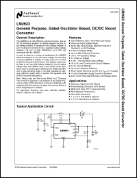 LM2623AMMX Datasheet