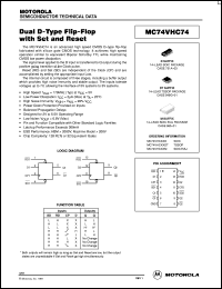 MC74VHC74MEL Datasheet