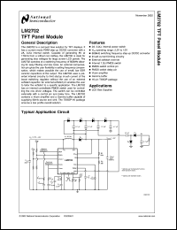 LM2702MT-ADJ Datasheet