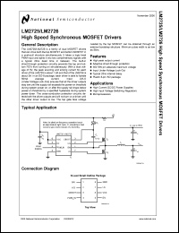 LM2725MDC Datasheet