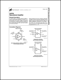 LM709AJ/883 Datasheet