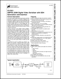 CLC020ACQ Datasheet