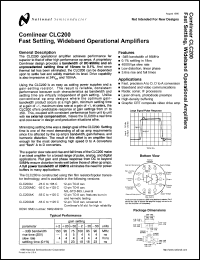 CLC200A8AC Datasheet