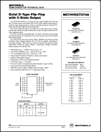 MC74VHCT574AML2 Datasheet