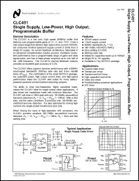 CLC451AJE-TR13 Datasheet