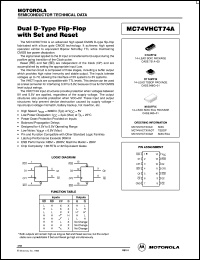 MC74VHCT74ADTR2 Datasheet