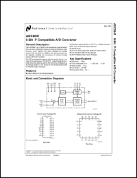 ADC0848MDC Datasheet