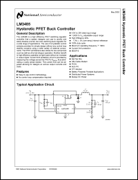 LM3485EVAL Datasheet
