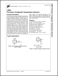 LM35DH Datasheet