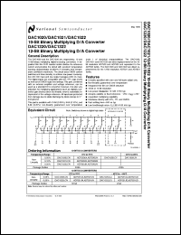 DAC1020LCVX Datasheet