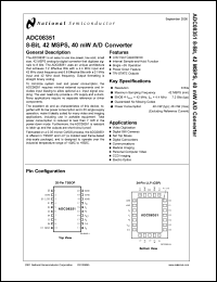 ADC08351EVALLP Datasheet