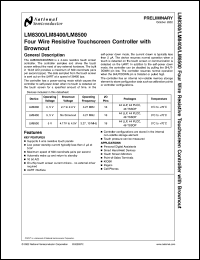 LM8500IMT9 Datasheet