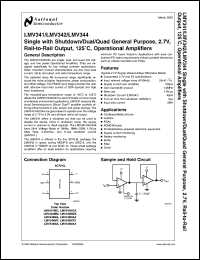 LMV341MGX Datasheet