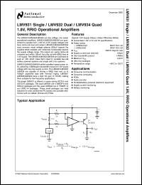 LMV934MTX Datasheet