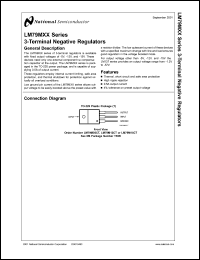 LM79M15CMWC Datasheet