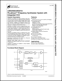 LMX25121065EVAL Datasheet