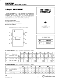 MC100EL01DR2 Datasheet