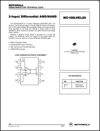 MC100LVELT23D Datasheet