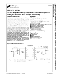 LM2798MMX-1.5 Datasheet