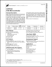 COPCH912-ALG/WM Datasheet