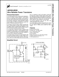 LM395P Datasheet