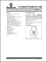 TC1186-5.0VCT Datasheet