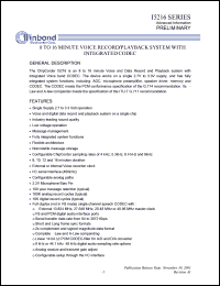 I5216P Datasheet