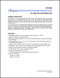 W51300 Datasheet