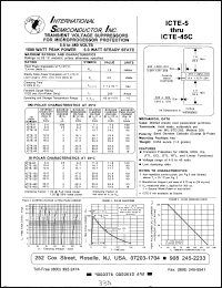 ICTE15 Datasheet