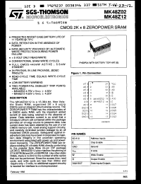 MK48Z02B-12 Datasheet