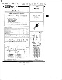 MRF486 Datasheet