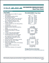 DS12885TN Datasheet