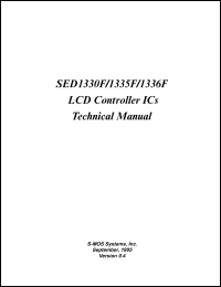 SED1278F Datasheet