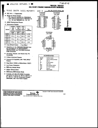 TMS4257-12NL Datasheet