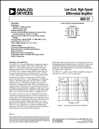 AD8132ARM Datasheet