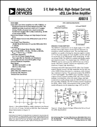 AD8018AR-REEL Datasheet