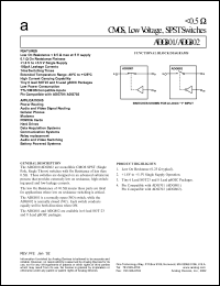 ADG802BRT Datasheet