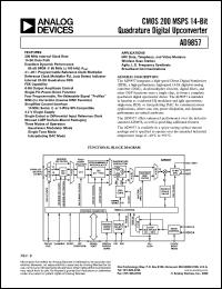 AD9857/PCB Datasheet