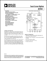 AD7843ARU-REEL7 Datasheet