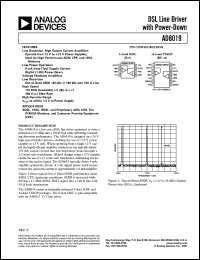 AD8019ARU-EVAL Datasheet