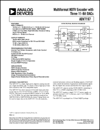 ADV7197KST Datasheet