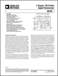 AD5207BRU100-REEL7 Datasheet
