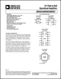AD8567ACP Datasheet