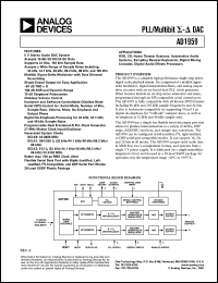 EVAL-AD1958EB Datasheet