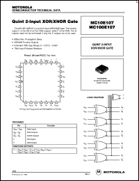 MC10E107FNR2 Datasheet