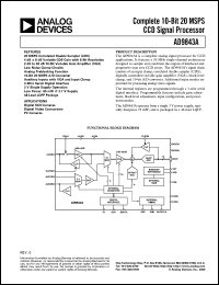 AD9843AJST Datasheet