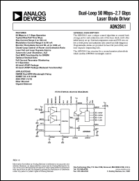 ADN2841ACP-32 Datasheet