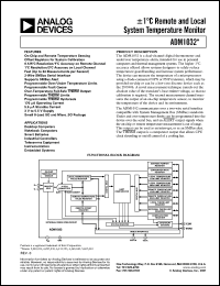 ADM1032ARM Datasheet
