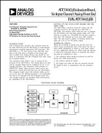 EVAL-AD73322EB Datasheet